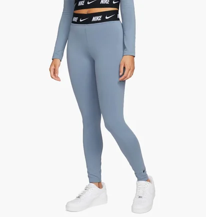 Легінси жіночі Nike Sportswear Club High-Waisted Leggings Light Blue Dm4651-493