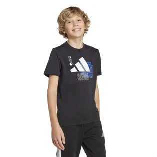 Футболка детская Adidas Camo Training Graphic Black JI9093