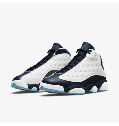 Кросівки чоловічі Air Jordan 13 Retro White/Black 414571-144