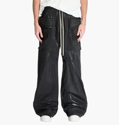 Штаны мужские Rick Owens Drkshdw Black DU01E3394-PF-09