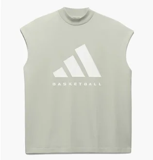 Майка унисекс Adidas Basketball Sleeveless Tee Olive IA3444