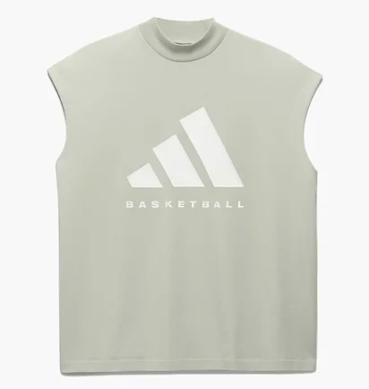 Майка унісекс Adidas Basketball Sleeveless Tee Olive IA3444