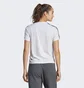Футболка жіноча Adidas Aeroready Train Essentials 3-Stripes Tee White Ic5040
