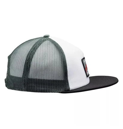 Кепка унисекс Helly Hansen Flatbrim Trucker Cap White/Black 67155-003