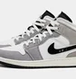 Кросівки дитячі Air Jordan 1 Mid White/Grey FD9091-002