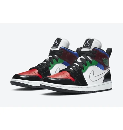 Кроссовки женские Air Jordan 1 Mid SE Multi DB5454-001