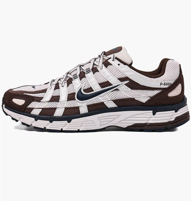 Кроссовки унисекс Nike P-6000 White/Brown HV8972-001
