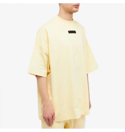 Футболка чоловіча Fear Of God Spring Tab Crew Neck T-Shirt Yellow 125SP244191F