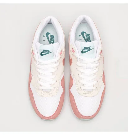 Кросівки дитячі Nike Air Max 1 Red Stardust Guava Ice Beige/Pink DZ3307-101