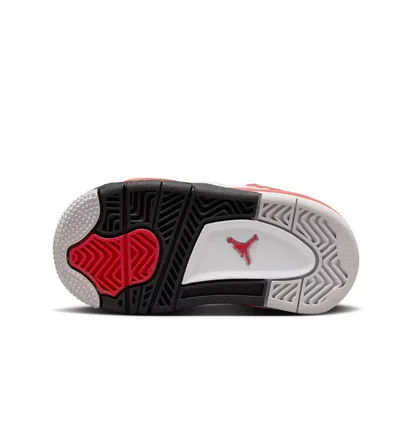 Кросівки дитячі Air Jordan 4 Retro Red Cement White BQ7670-161