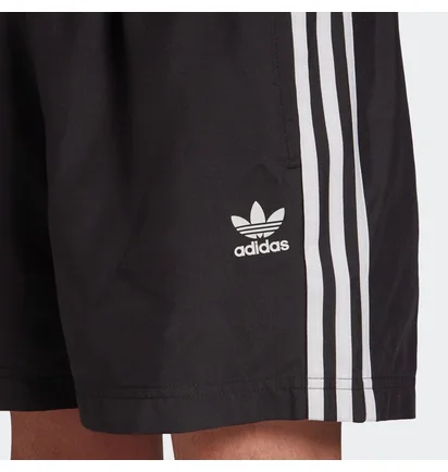 Шорты мужские Adidas Adicolor 3-Stripes Badeshorts Black HF2117
