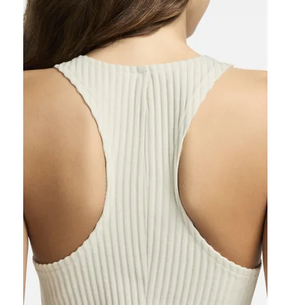 Плаття жіноче Nike Sportswear Chill Knit Slim Sleeveless Ribbed Midi Dress Beige FN3679-104