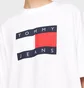 Футболка чоловіча Tommy Jeans Skate Flag Tee White DM0DM19555