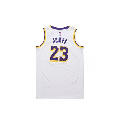 Майка чоловіча Nike Nba Los Angeles Lakers Lebron James Association Edition Swingman White CW3595-101