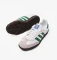 Кроссовки унисекс Adidas Samba Og White & Green White IG1024