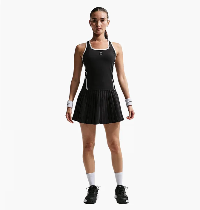Спідниця жіноча Nike Victory WomenS Dri-Fit High-Waisted Pleated Tennis Skirt Black HV9951-010