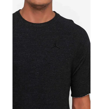 Футболка мужская Nike Jsw Wings Lite S/S Fleece Crew Black Ah4874-032