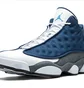 Кроссовки мужские Air Jordan 13 Retro Blue/White 414571-404