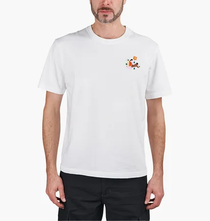 Футболка мужская Carne Bollente Yabba-Dabba-Do Me T-Shirt White AW23ST0101-WHITE