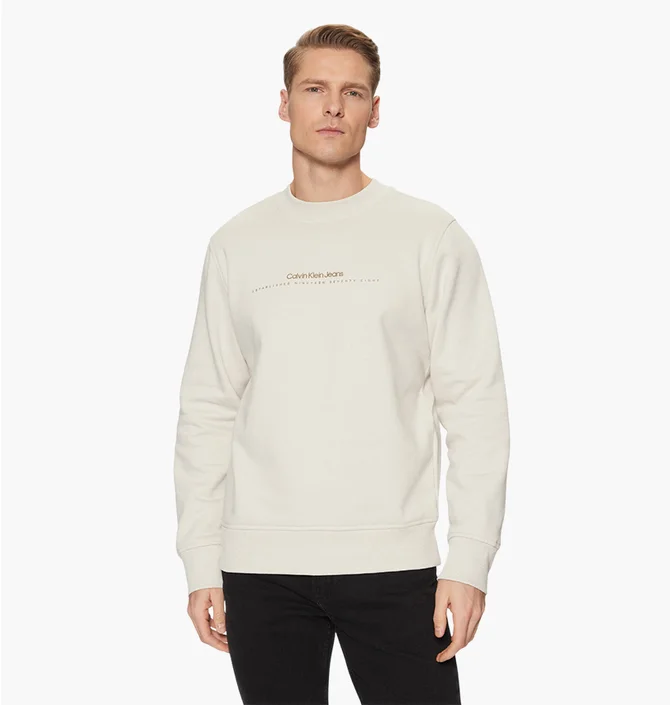 Свитшот мужской Calvin Klein Jeans Beige J30J327119-PDH