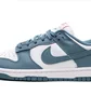 Кросівки жіночі Nike Wmns Dunk Low White/Blue FJ0739-100