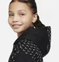 Худі дитяче Nike Big Kids (Girls) Printed Fleece Hoodie Black Dm8231-010
