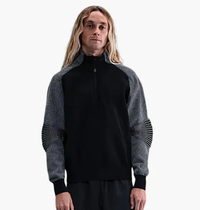 Кофта мужская Nike Nk Tch Pro Reflct Wr Black/Grey HV1399-010