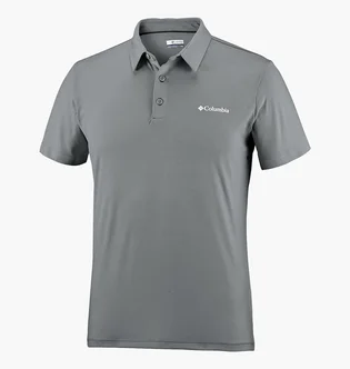 Поло чоловіче Columbia Triple Canyon Tech Polo Grey AO1287-040