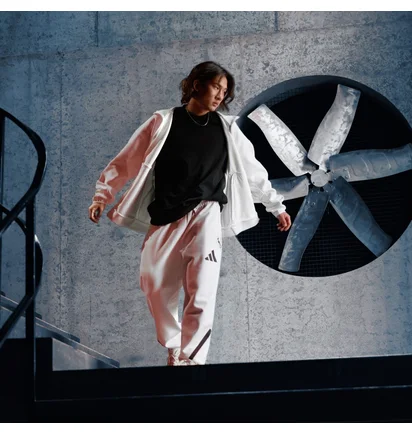 Штаны мужские Adidas Z.N.E. Tracksuit Bottoms White JF2449
