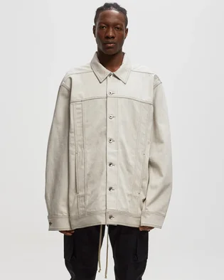 Джинсовка чоловіча Rick Owens Drkshdw Jumbo Worker Grey DU01C6761