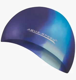 Шапочка для плавания Aqua speed Bunt 4069 Violet/Light Blue 113-76