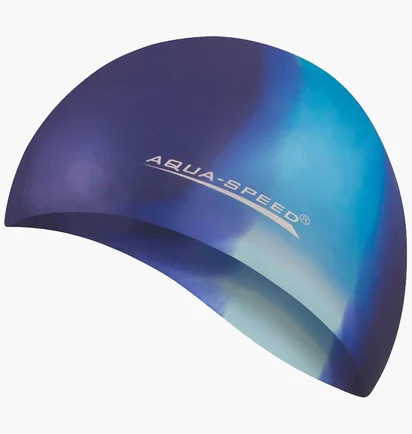 Шапочка для плавания Aqua speed Bunt 4069 Violet/Light Blue 113-76
