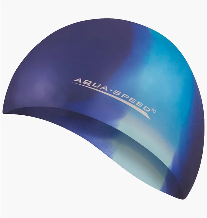 Шапочка для плавания Aqua speed Bunt 4069 Violet/Light Blue 113-76