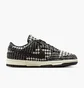 Кроссовки женские Nike Dunk Low Х Harris Tweed Black/White HQ5036-901