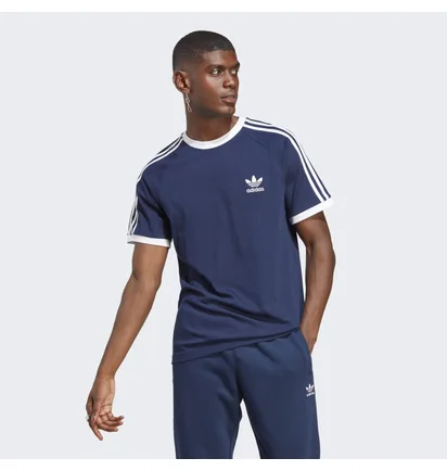 Футболка мужская Adidas Adicolor Classics 3-Stripes Tee Blue Ia4850