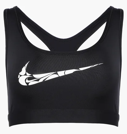 Топ женский Nike Wswsh Ls Hbr Bra Black FN2898-010