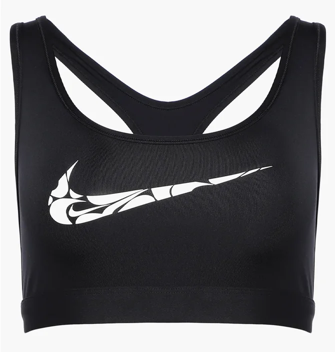 Топ женский Nike Wswsh Ls Hbr Bra Black FN2898-010
