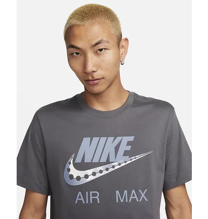 Футболка мужская Nike T-Shirt Sportswear Grey FQ3754-068