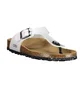 Тапочки женские Cmp Eco Mymosa Wmn Flip Flop White/Brown 3Q91036-A001