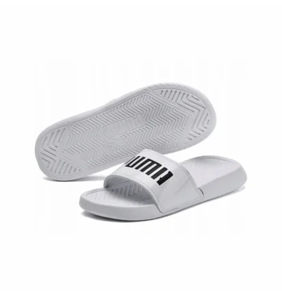 Тапочки женские Puma Popcat Patent Wns White 370697-02