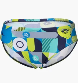 Плавки дитячі Arena Wallpaper Swim Briefs Multi 009096-750