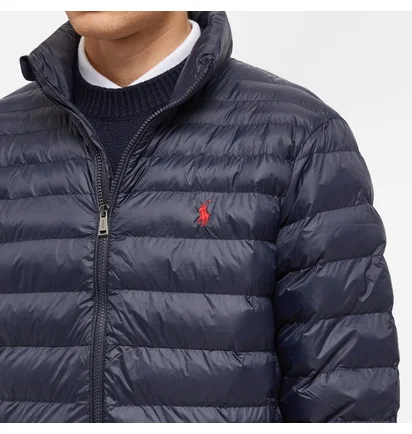 Пуховик чоловічий Polo Ralph Lauren Recycled Lightweight Down Jacket Blue 710810897007