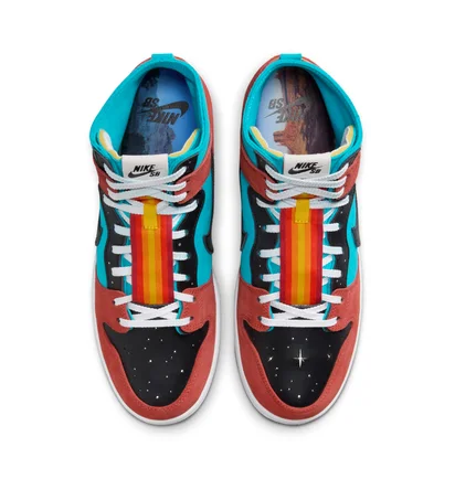 Кросівки чоловічі Nike Di’Orr Greenwood X Dunk High Sb Multi FQ1775-400