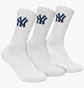 Шкарпетки дитячі New York Yankees Crew White (3 пари) 15100002-1001