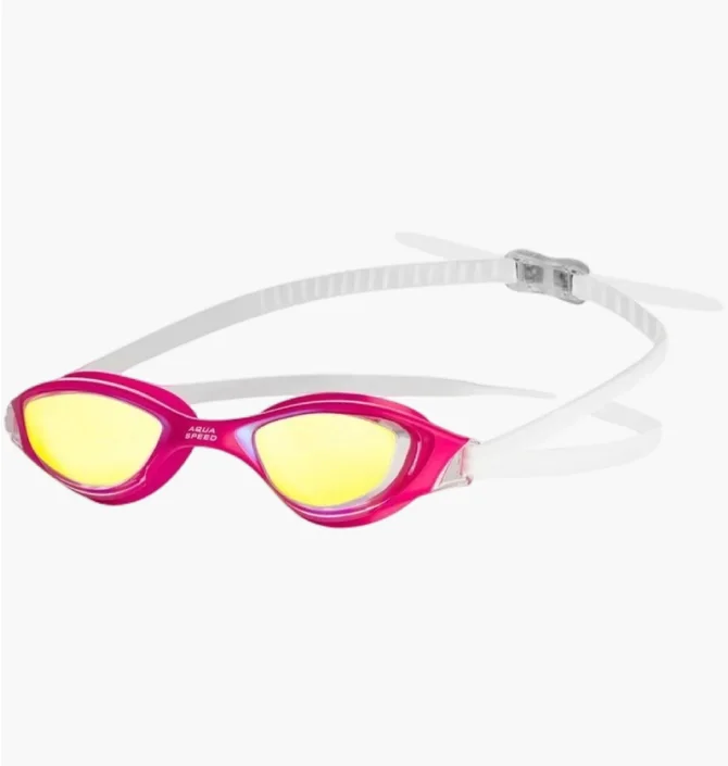 Окуляри для плавання унісекс Aqua Speed Xeno Mirror Pink/White 195-03