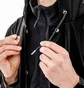 Пальто жіноче Rains Jackets Black 1834-VELVETBLACK