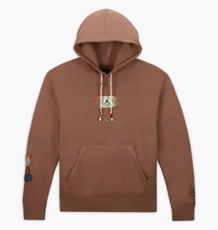 Худи мужское Air Jordan Travis Scott Hoodie Archaeo Brown DO4093-256