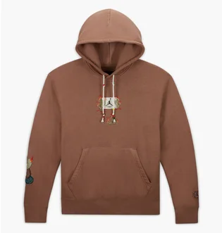 Худи мужское Air Jordan Travis Scott Hoodie Archaeo Brown DO4093-256
