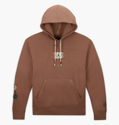 Худі чоловіче Air Jordan Travis Scott Hoodie Archaeo Brown DO4093-256
