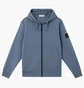 Толстовка мужская Stone Island Sweatshirt Zip And Cap Blue K1S156100042-S0051-V0024